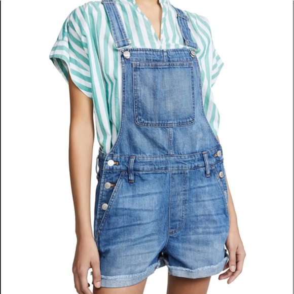 Madewell Pants - Madewell Cutoff Overalls